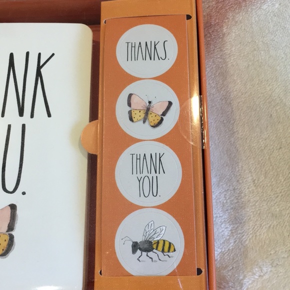 Rae Dunn Thank You Note Card Set NWT - Picture 3 of 4
